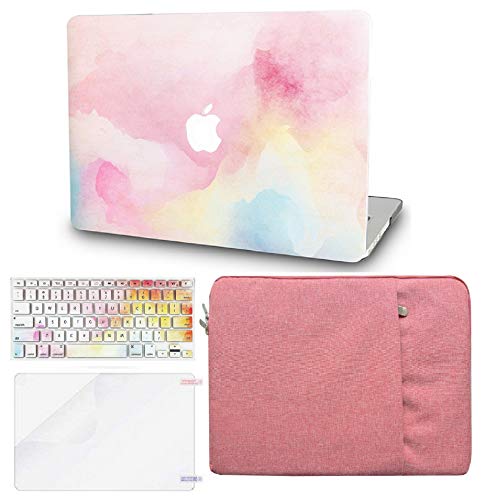 KECC Laptop Case for MacBook Air 13" w/Keyboard Cover + Sleeve + Screen