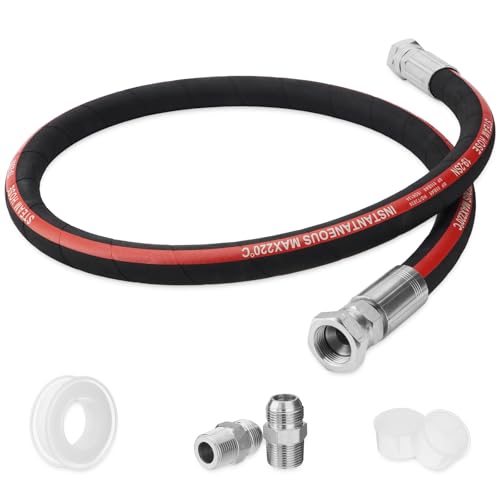 Turnirace 3/4 x 60 in NPT Air Compressor Jumper Hose 700 PSI 428F