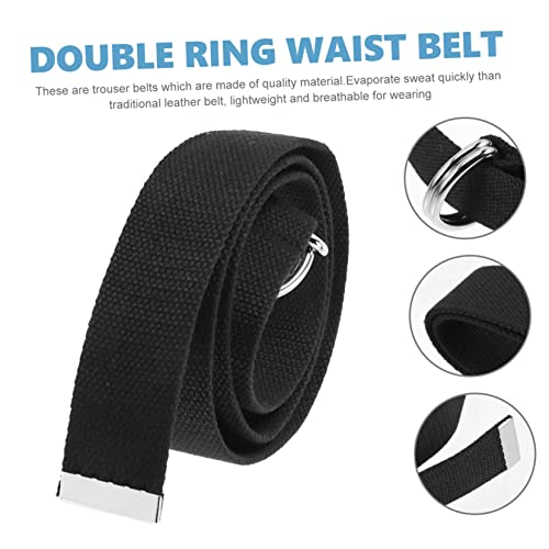 2pcs Double Adjustable Waist Belt for Men Women Teens Wear-resistant Soccer Flag Design Jeans Strap for Casual Formal Occasions3