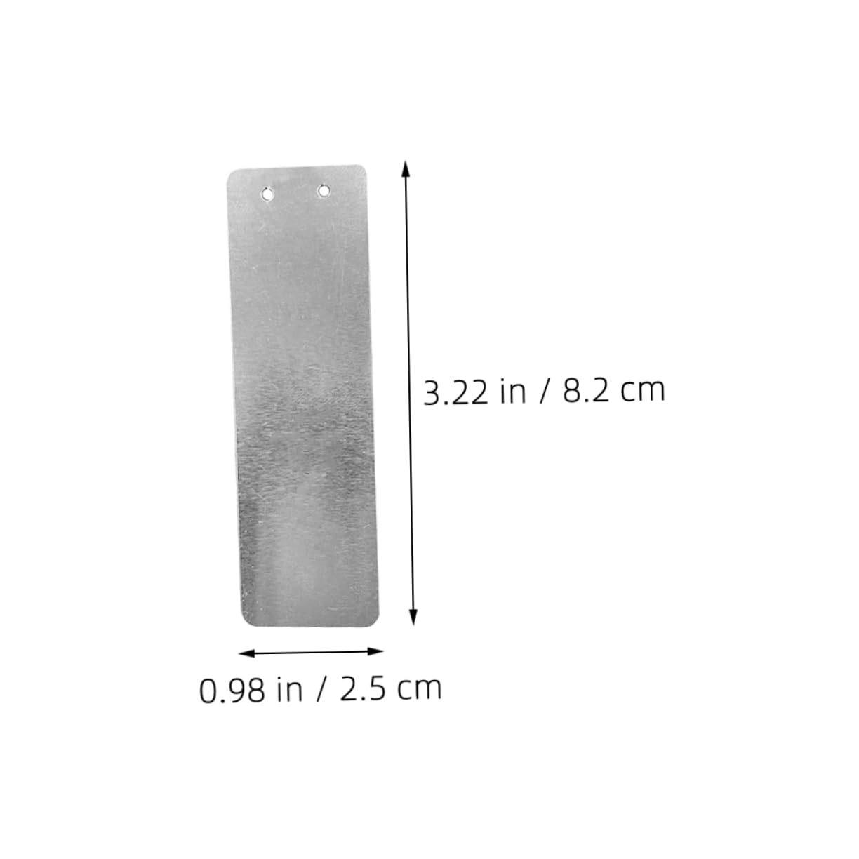 INOOMP 5 Sets Metall-pflanzenetiketten Aluminium-pflanzenetiketten Wiederverwendbare Pflanzenmarkierungen Für Blumenbeete Töpfe Gartenmarkierungen 20 Stück * 5