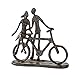 Produktbild Casablanca 74610 Design Skulptur Pair on Bike - Paar auf Fahrrad - Gußeisen brüniert 15 x 15 x 8 cm
