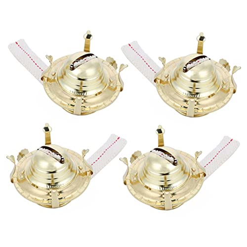 ERINGOGO Vintage Oil Lamp Burner Replacement 4pcs Metal Kerosene Lamp Burners with Replacement Wicks