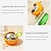 ENERGEVITY Suction Bowls Set for Baby Feeding，Silicone Suction Baby Bowl and Food-Grade 304 Stainless Steel Bowl with Fork and Spoon,Dishwasher Safe (Little Frog)