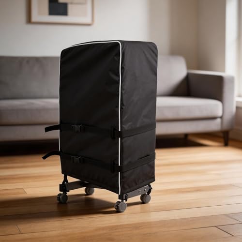 Housse TV extérieur 600D imperméable et résistante avec cordon de serrage pour terrasse