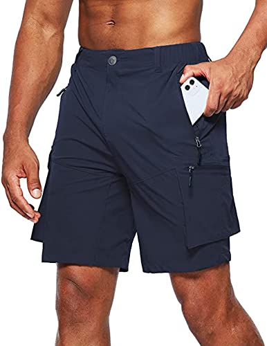 Cargo Shorts Herren – Elastische Kurzhose Mit Vielen Taschen, Sommer 2024