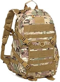 Winvacco Lightweight DaypackOutdoor Military Army Tactical Backpack Trekking Sport Travel Rucksacks Camping Hiking Hunting Camouflage Knapsack,2,One Size