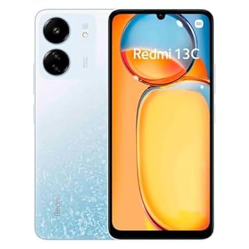 Smartphone Xiaomi Redmi 13C, 128GB, Tela 6,74", Câmera 50MP, 4GB RAM