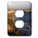 3dRose lsp_88343_6 - Faro rosso a Santa Cruz, California Us05 Dfr0295 David R Frazier 2 prese