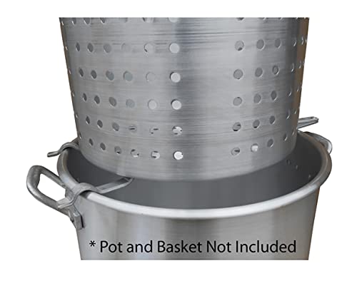 King Kooker #00064 Aluminum Strainer Rack for Draining Large Baskets
