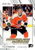2023-24 O-Pee-Chee Hockey #567 Tyson Foerster RC Rookie Philadelphia Flyers SP Short Print Official NHL Trading Card (Stock Photo Shown, Card in Near Mint to Mint Condition)