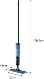 Philips OneUp 3000 Series Electric Mop - 2X Cleaner Floors², 2X Faster Mopping, Cordless With 360° Rotating Hinge, Washable Reusable Pads, Long-Lasting Battery (XV3101/01) - 7