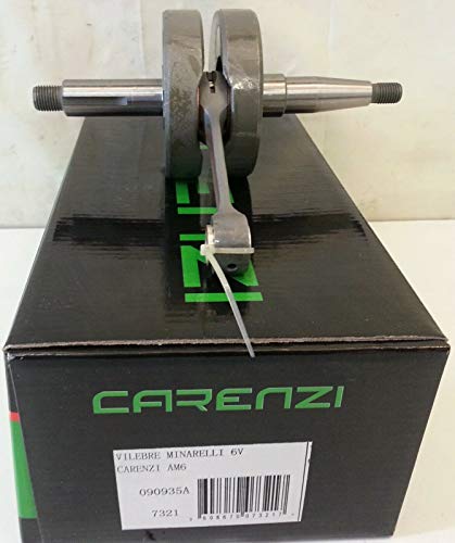 ALBERO MOTORE CARENZI SPALLE PIENE 16000 GIRI FACTORY minarelli AM6 sp.12 aprilia fantic vent derbi honda HM malaguti HSR generic BETA yamaha