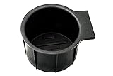 11-16 Ford F250 F350 Super Duty Rear Console Black Rubber Cup Holder Insert OEM