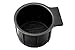 11-16 Ford F250 F350 Super Duty Rear Console Black Rubber Cup Holder Insert OEM