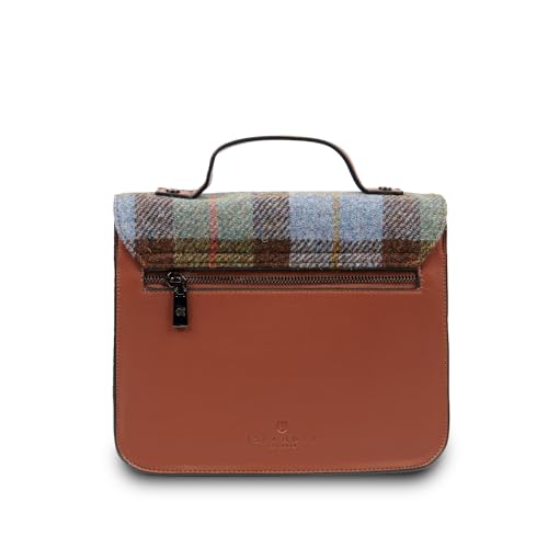 Image of Islander The Calton Satchel - Ladies Satchel With HARRIS TWEED - Small and Medium