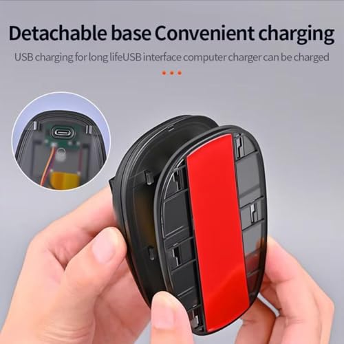 Luz estroboscópica LED RGB solar para techo de auto miniatura 4