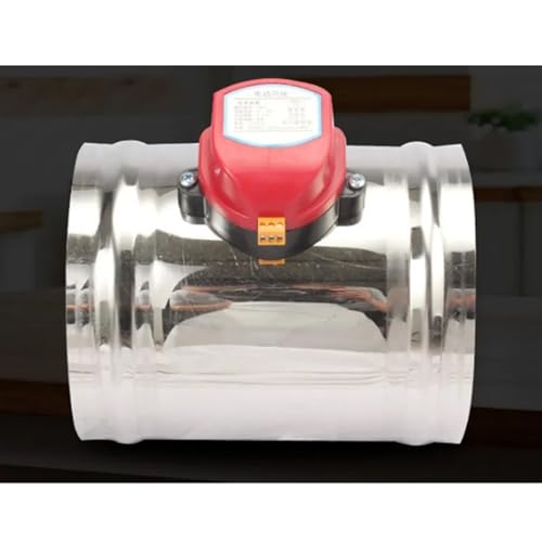 Clapet anti-retour motorisé 125mm anti-odeur pour conduit de hotte - 6