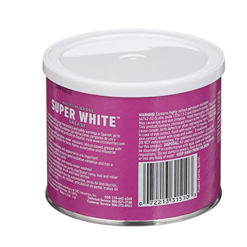 Sta-Lube Super White Multi-Purpose Lithium Grease Sl3151-14 Wt Oz. Can, Durable, Multi-Purpose Grease #TOP1