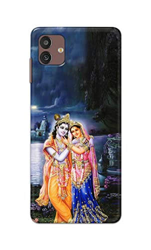 Image of Printed Hard Back Cover Case for Samsung Galaxy M13 5G Back Cover (Radha Krishna) -1803