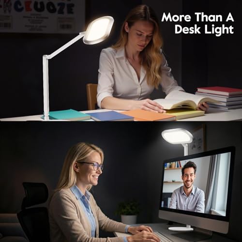 Smart Desk Lamp with Wireless Charging