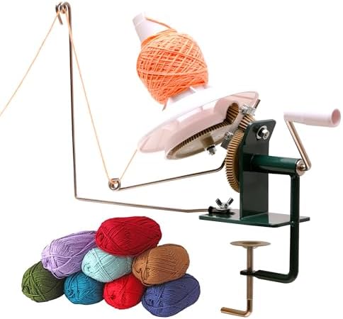 Yarn Winder for Crocheting & Knitting, Large Capacity 15oz Yarn B...