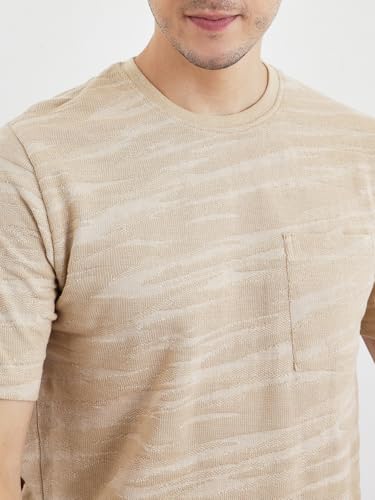 Image of Pivl Men's Summer Striped Style Trendy t Shirt