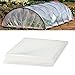 2M x 3M Polyethylenfolie Transparent Gewächshausfolie Extra Dick Reißfest Gartenfolie UV-beständig Schutzplane wetterfest Treibhaus Folie für Gartenarbeit Tomatenhaus