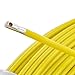 VEVOR Fish Tape Fiberglass, 1/4 in, Electrical Fish Tape 656ft, Duct Rodder Fishtape Wire Puller, Cable Running Rod with Steel Reel Stand 6MM x 200M