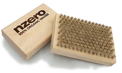 Brosse en crin de cheval NZERO polissage parfait ski et snowboard
