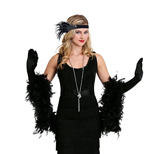 VIKSAUN 5 Pcs 1920 Accessories Set Great Gatsby Fancy Dress, Flapper Accessories - Image 3