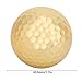 Health Gear Golden Golf Balls, 4Pcs Gold Plating Double Layer Golf Ball, Golf Balls Bulk, Golf Ball Accessory for Golf Clubs Golfers Lovers Beginners Golf Practicing
