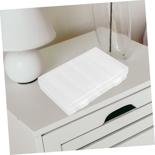 Caja organizadora transparente para cápsulas de monedas miniatura 5