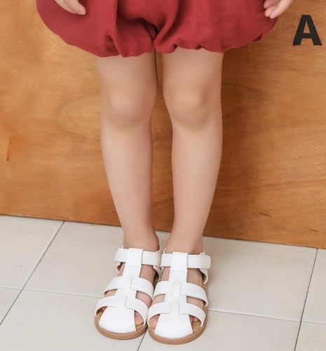 DADAWEN Toddler Little Kid Boys Girls Summer Lightweight Soft Rubber Sole Closed-Toe Non-Slip Outdoor Athletic Sandals3