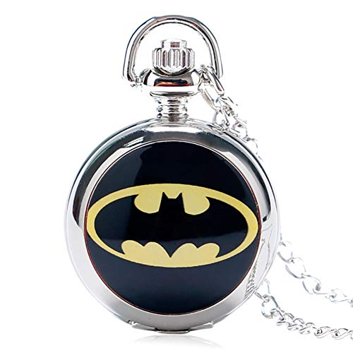 The Dark Knight Batman Collier avec Pendentif en Argent pour Homme Cover