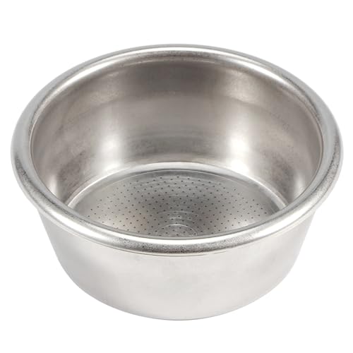 Filtro de café de acero inoxidable de 54mm Evitar la cesta de filtro de presión con diámetro de agujero más pequeño, adecuado para cafetera 870