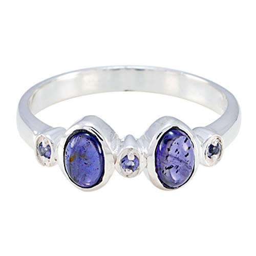 Bague en argent sterling 925 de forme ovale pour sublimer vos tenues de soirée