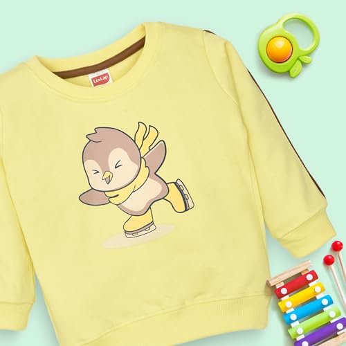 Image of LuvLap Baby Boys Full Sleeve Sweatshirt & Pyjama Sets, Pack of 2