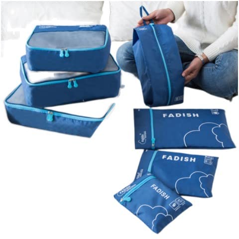 Cubi da imballaggio Cubi da imballaggio da Viaggio, Cubi Multifunzione Organizzatore di Bagagli Borsa da Valigia a Compressione da Viaggio Impermeabile