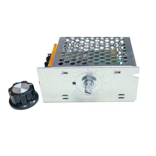 Image of Electronic Spices 4000W 220V AC Voltage Regulator & PWM Motor Speed Controller | High Power Dimmer for Fan & DIY Electronics