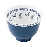 アルタ Artha おまち堂 ラーメシバチ 唐子 (からこ) 本格的な町中華 390g 食洗器対応 電子レンジ対応 磁器 青 AR0604216