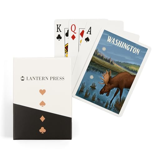 Lantern Press Baraja de Cartas Poker 52 Piezas