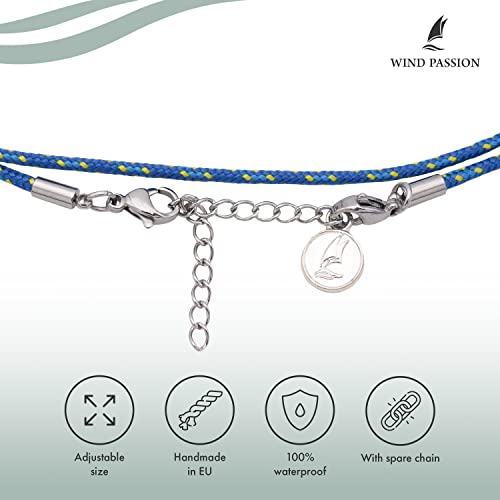 Wind Passion Blu Cavigliera Donna, Acciaio