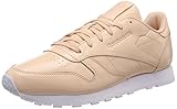 Reebok Damen Classic Leather Patent Fitnessschuhe, Beige (Desert Dust/White 000), 37 EU