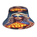 GBCVXZ Sombrero de pescador reflectante de doble cara con la bandera estadounidense para mujer, elegante sombrero de sol con protección UV para actividades al aire libre, sombrero reflectante negro,