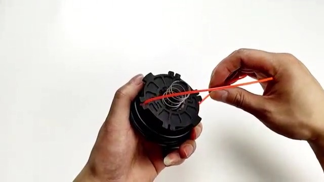 Watch How to install the string trimmer line for Dual Line Trimmer Bump ...