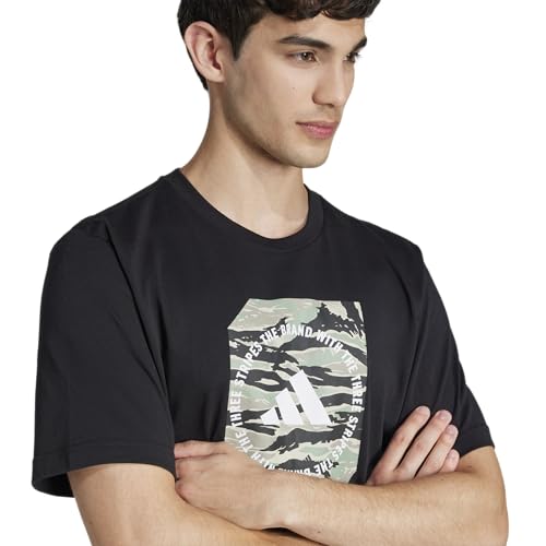 adidas Men's Camouflage Shape Graphic T-Shirt4