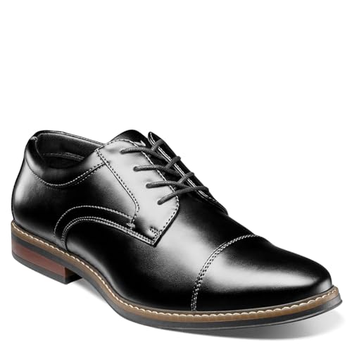 [Nunn Bush] IbNXtH[h Carmelo Cap Toe Oxford Classic Modern Formal Lace Up Dress Casual Shoes Y ubN 30.0 cm