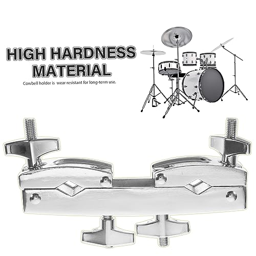 Soporte para Campana de Tambor Clip para Instrumento Musical Drum Metal Clip miniatura 3