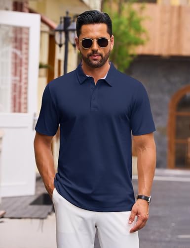 Cotrasen Men's Cotton Pique Polo