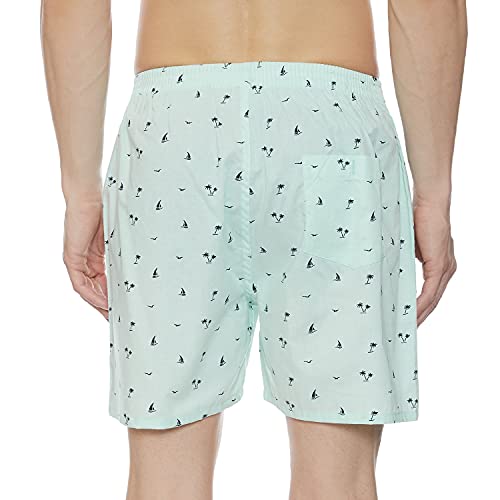 Image of Longies Men's Cotton Printed Regular Boxer Shorts
